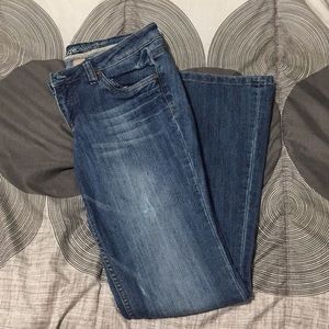 Slightly distressed Jeans